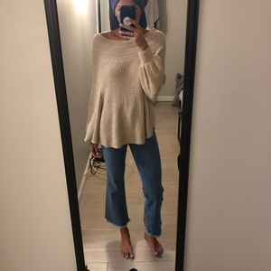 Free People Edessa Off the Shoulder Sweater